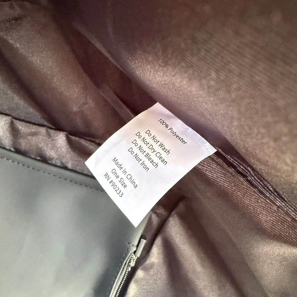 NWT Fear Of God Essentials Black Large‎ Tote Bag Logo